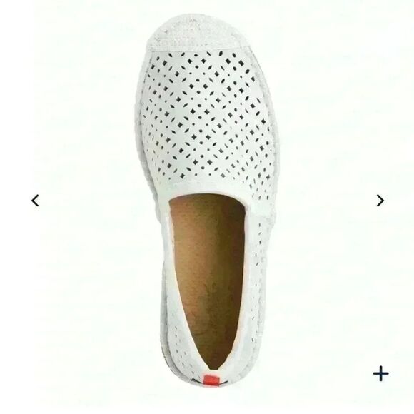 Seastar white eyelet women’s beachcomber espadrille size 8.5 - Picture 1 of 8